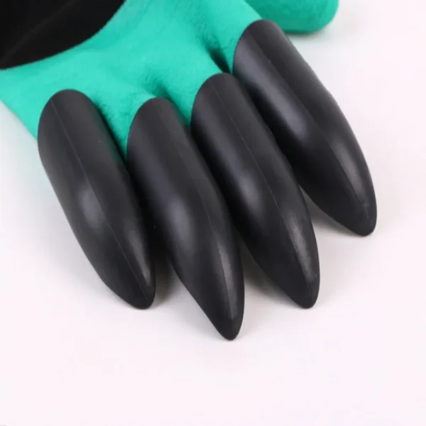 4 Hand Claw Garden Rubber Gloves 2