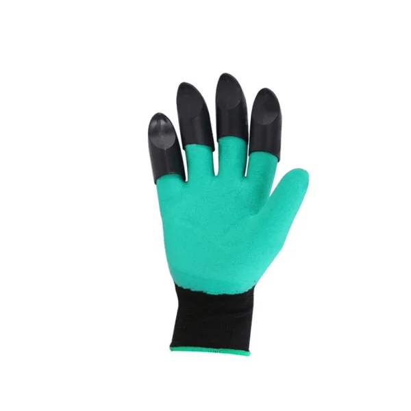 4 Hand Claw Garden Rubber Gloves 5