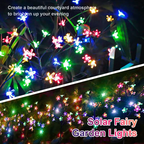 Outdoor Solar Flower Light 6