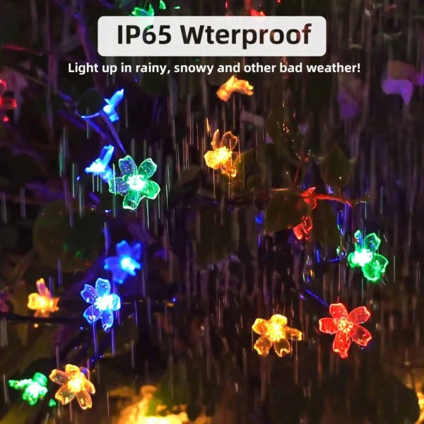 Outdoor Solar Flower Light 3