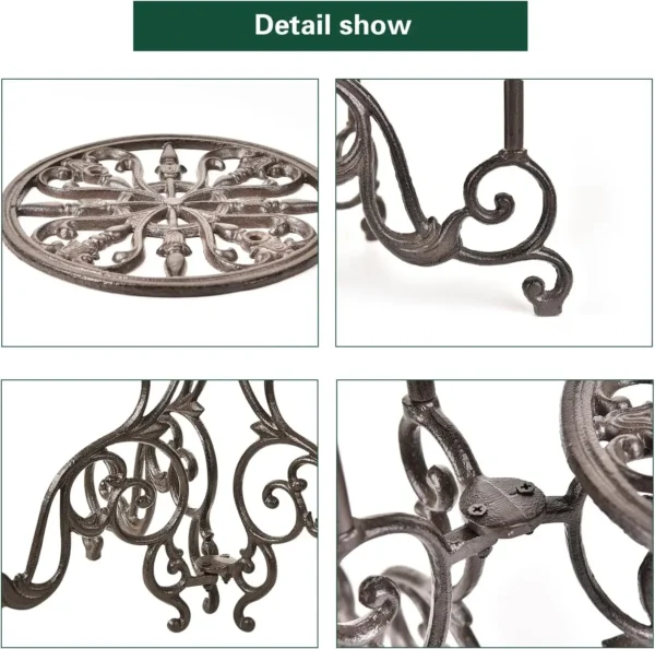 Cast Iron Plant Stand 5