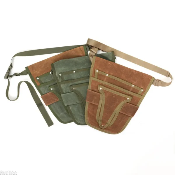 Multi-pockets Canvas Tool Waist Bag 5