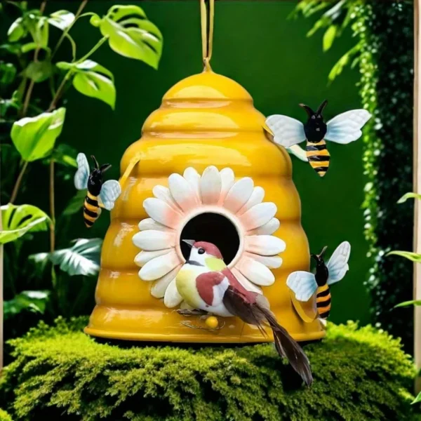 Garden Decor Bird House 1