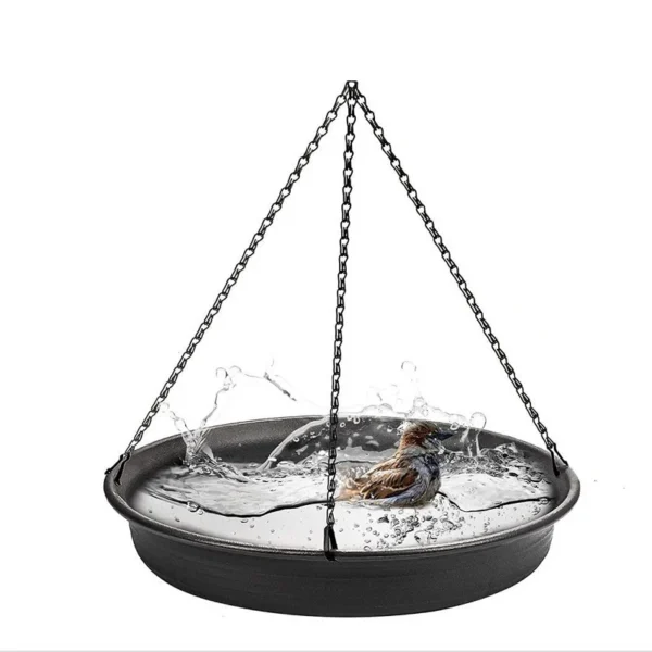 Hanging Bird Bath Tray 6