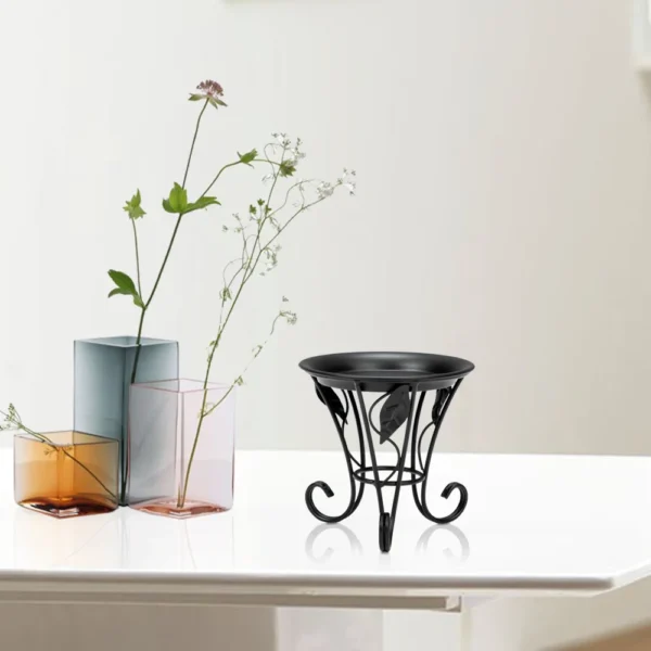 Plant Stand Metal Flower Pot Holder 4