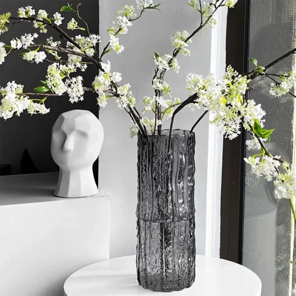 Transparent Glass Vase Flower 3