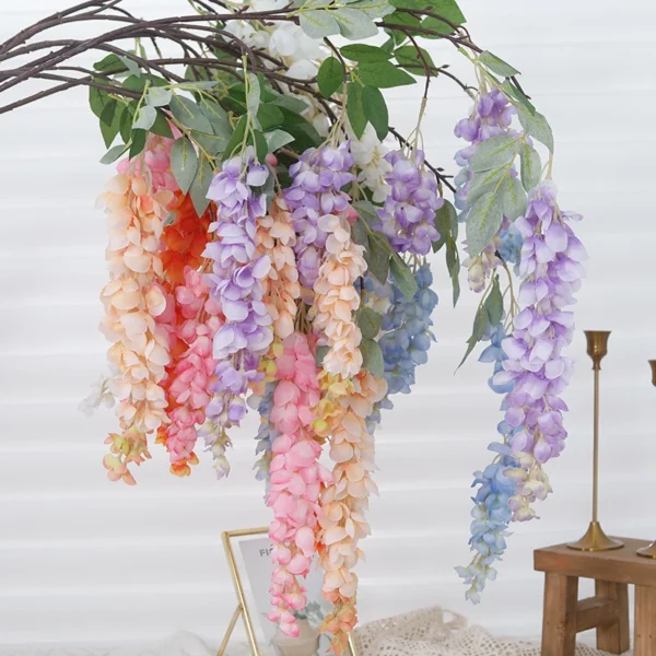 Artificial Flower Wall Hang 2