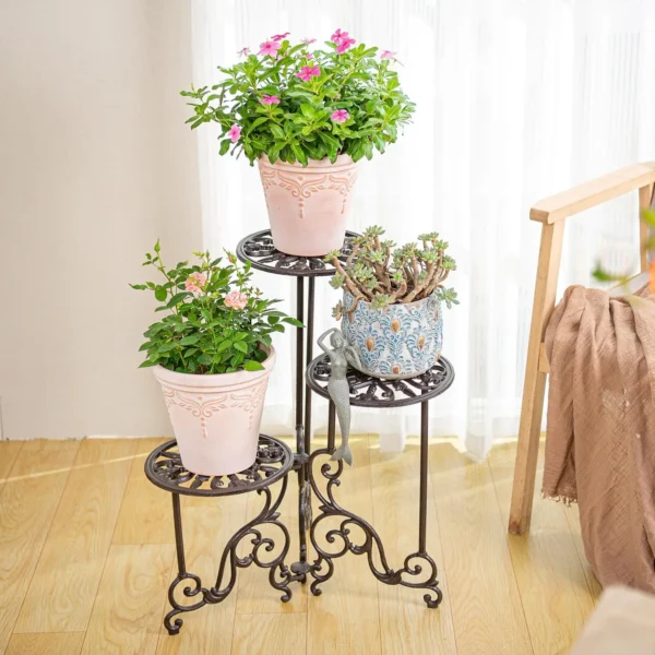 Cast Iron Plant Stand 2